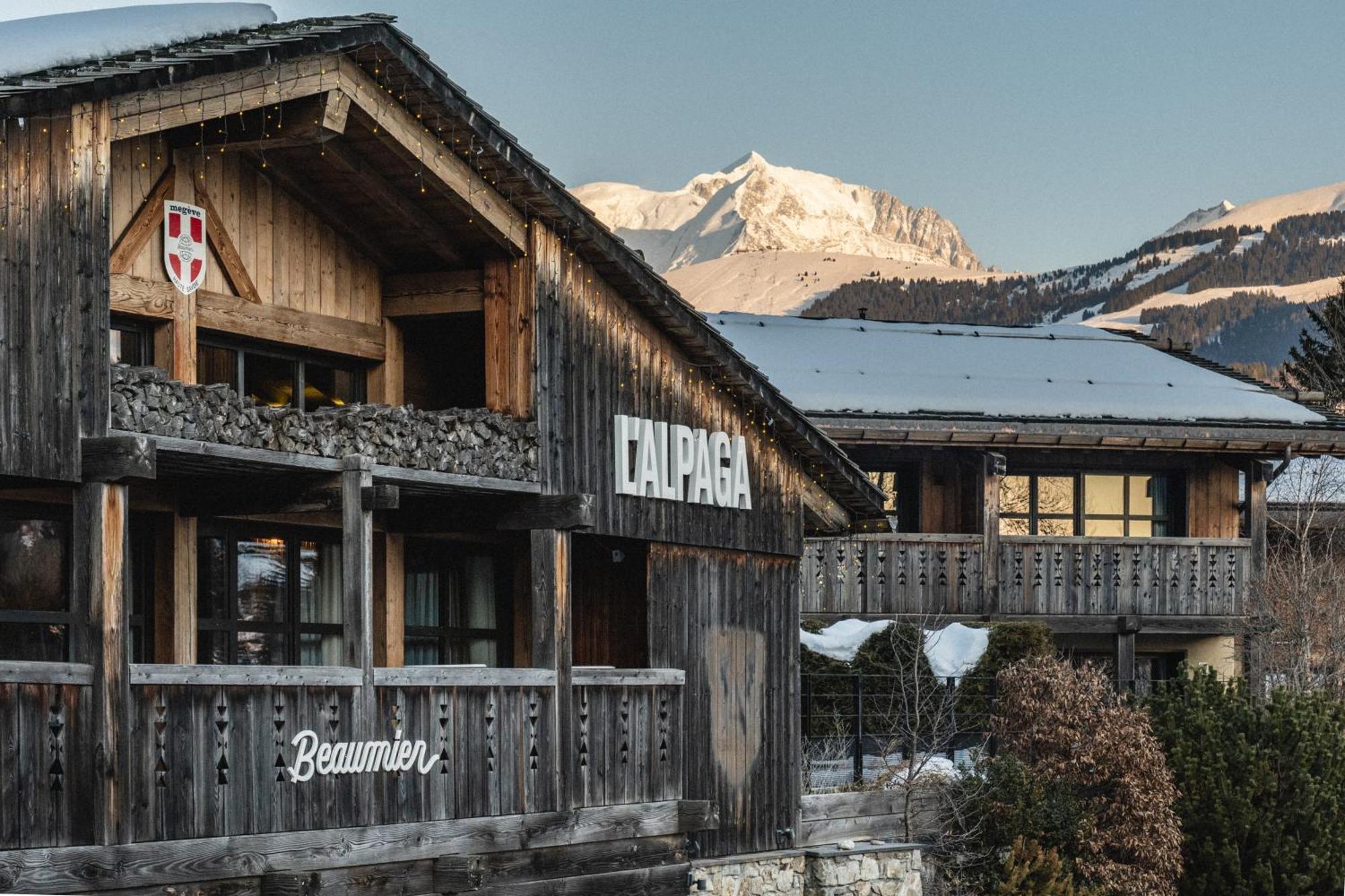 L'Alpaga, A Beaumier Hotel Megeve Bagian luar foto