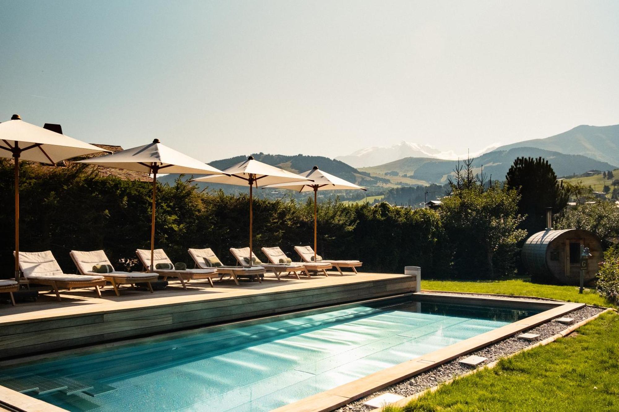 L'Alpaga, A Beaumier Hotel Megeve Bagian luar foto