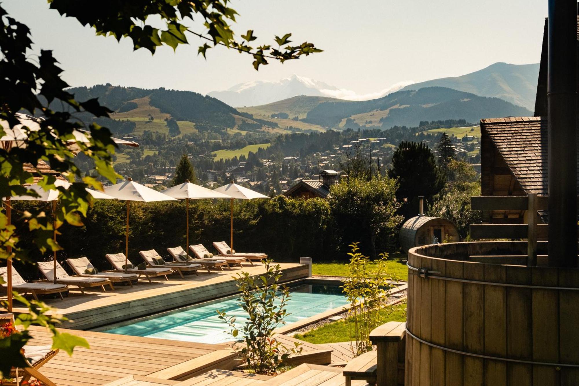 L'Alpaga, A Beaumier Hotel Megeve Bagian luar foto